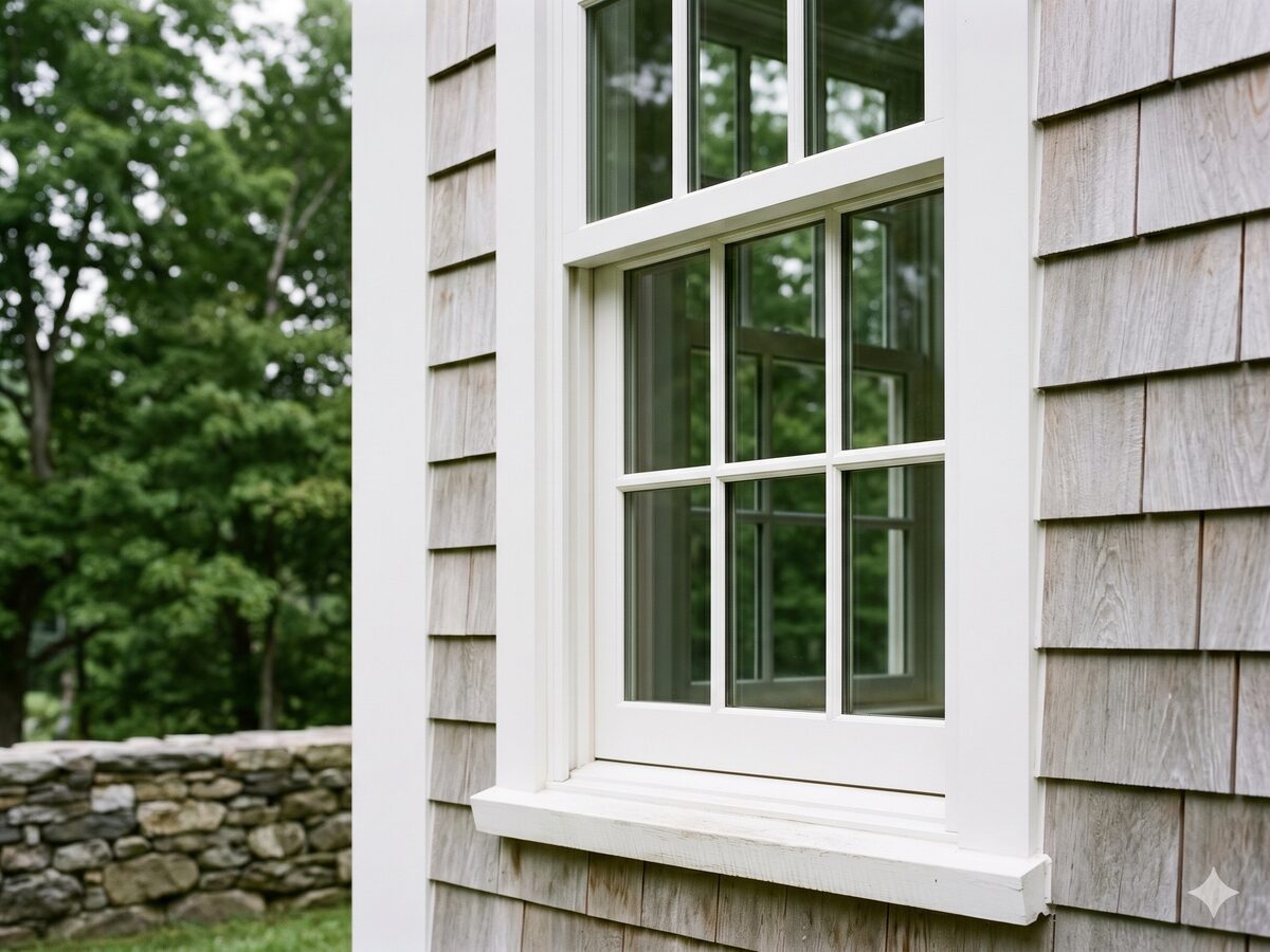 Window Replacements project example by Martel's Quality Building